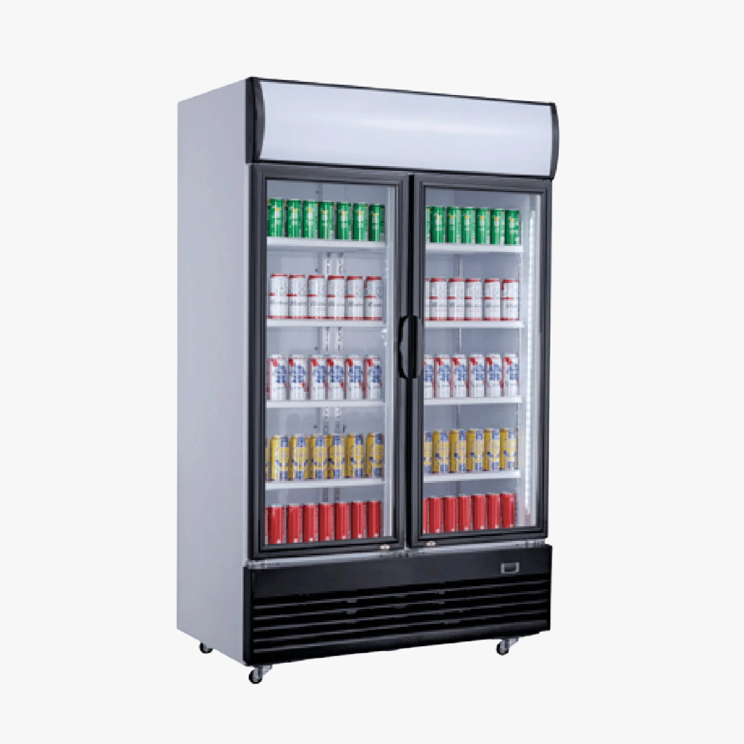 2 Doors Upright Showcase