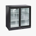 Undercounter 2 Door Bar Cooler [Sliding]-BAR02PS