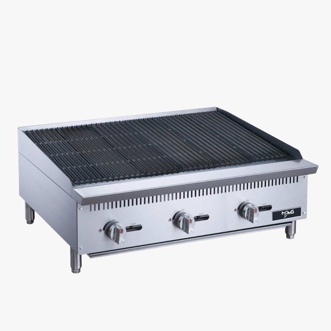 Charbroiler with 3 Burners-DCCB36 36